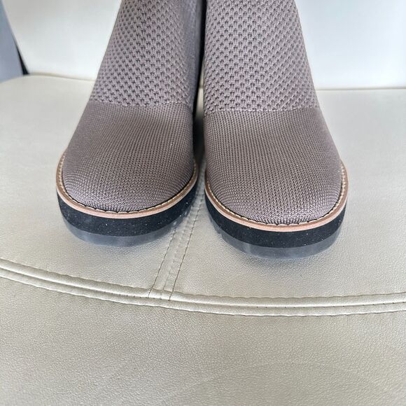 Eileen fisher Amos Knit Wedge Bootie London Style Size 7 New - Picture 6 of 7